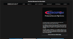 Desktop Screenshot of execuflight.com